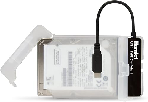 Hamlet Box + USB 3.1 Type-C to SATA Adapter