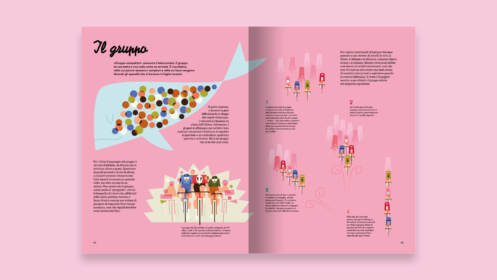 Il giro d'Italia illustrato. Ediz. a colori