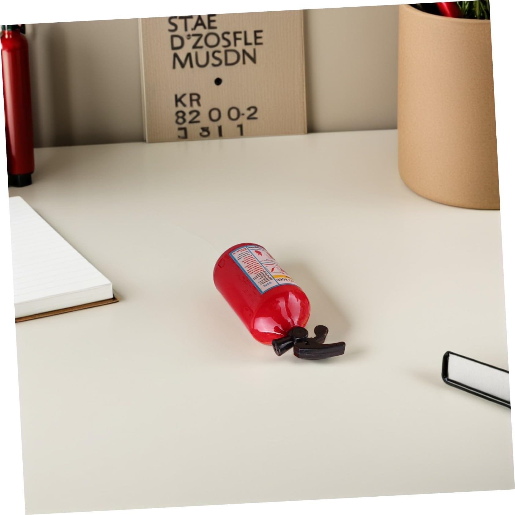 Operitacx 90 Pezzi Temperamatite Estintore per Studenti Accessorio Scuola Divertente e per Appuntalapis Gadget Festa Originale