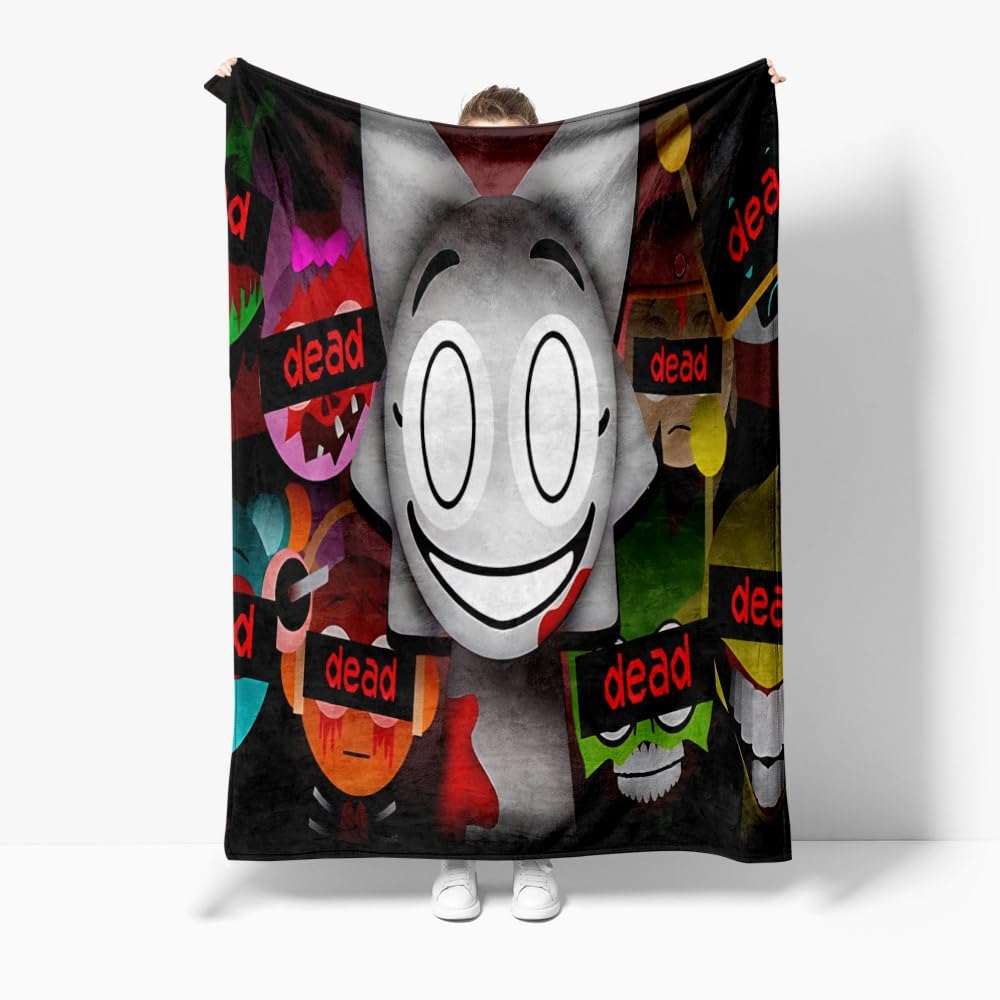 Hzsyc I Kids Sprunk Blanket Sprunk 3D Figure Printed Throws Blanket - Soft Nap Blanket Flannel Blanket (,Xxs: 32In X 47In)