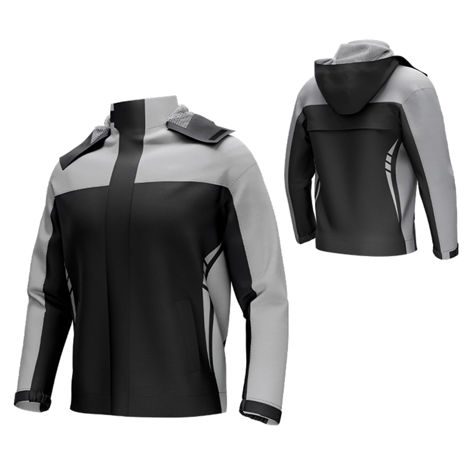 Rain Jacket, Wasserdichter Motorrad-Regenanzug für Männer und Frauen, Radfahren Fahrrad Regenbekleidung, Jacke und Hose mit Aufbewahrungstasche,regenjacke wasserdicht atmungsaktiv