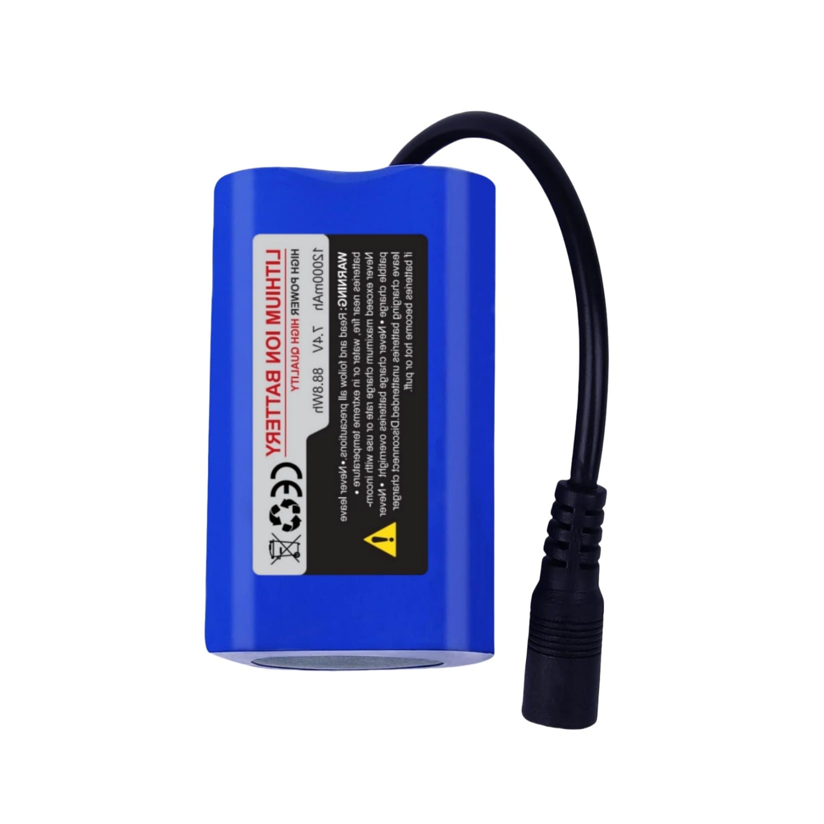 5200mAh / 12000mAh 7.4v Batería Lipo para Pesca Cebo RC Reemplazo de lancha de Recambio Accesorio,12000mah 5200mAh / 12000mAh 7.4v Batería Lipo para Pesca Cebo RC Reemplazo de lancha de Recambio Accesorio,12000mah