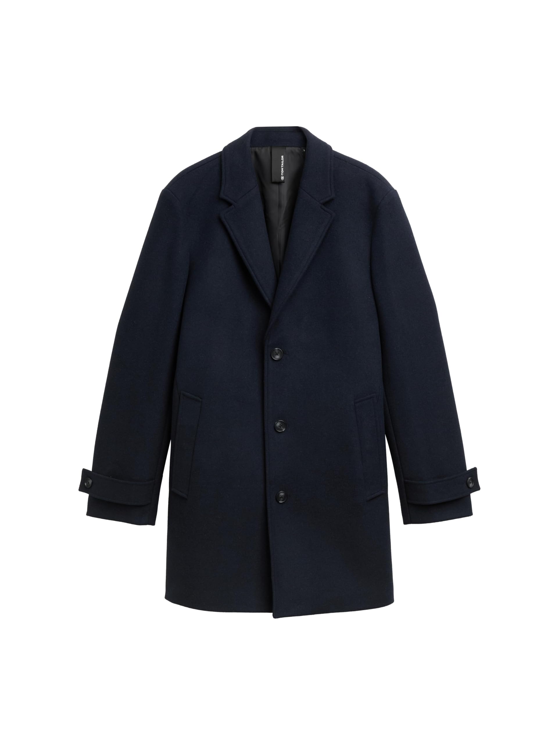 TOM TAILOR 1046987 Cappotto di lana Uomo (Pacco da 1)