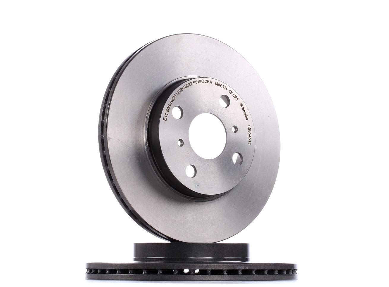 BREMBO 09.8545.11, 2 szt Tarcze Hamulcowe przód 255mm