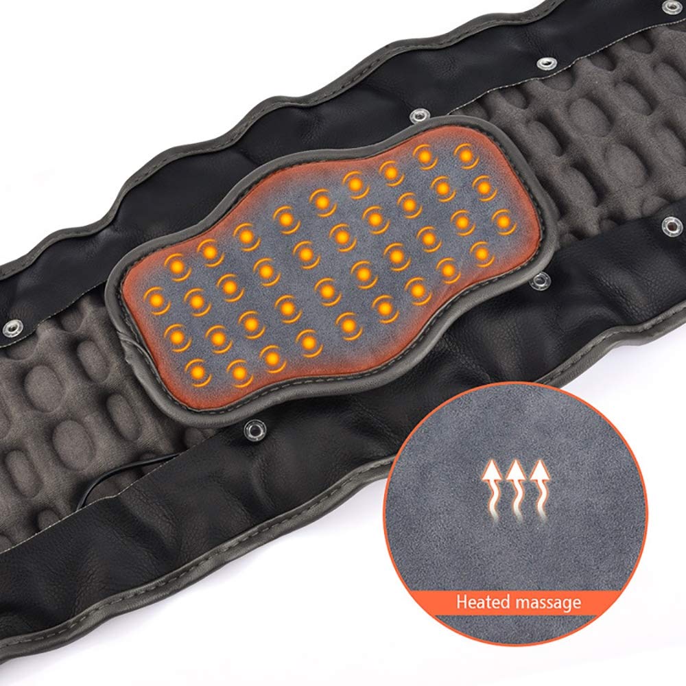 Faja Lumbar Fitness, Cinturón de tracción del Aire de la Columna Vertebral, para el Alivio del Dolor del Dolor Lumbar, calambres, con Correa de extensión