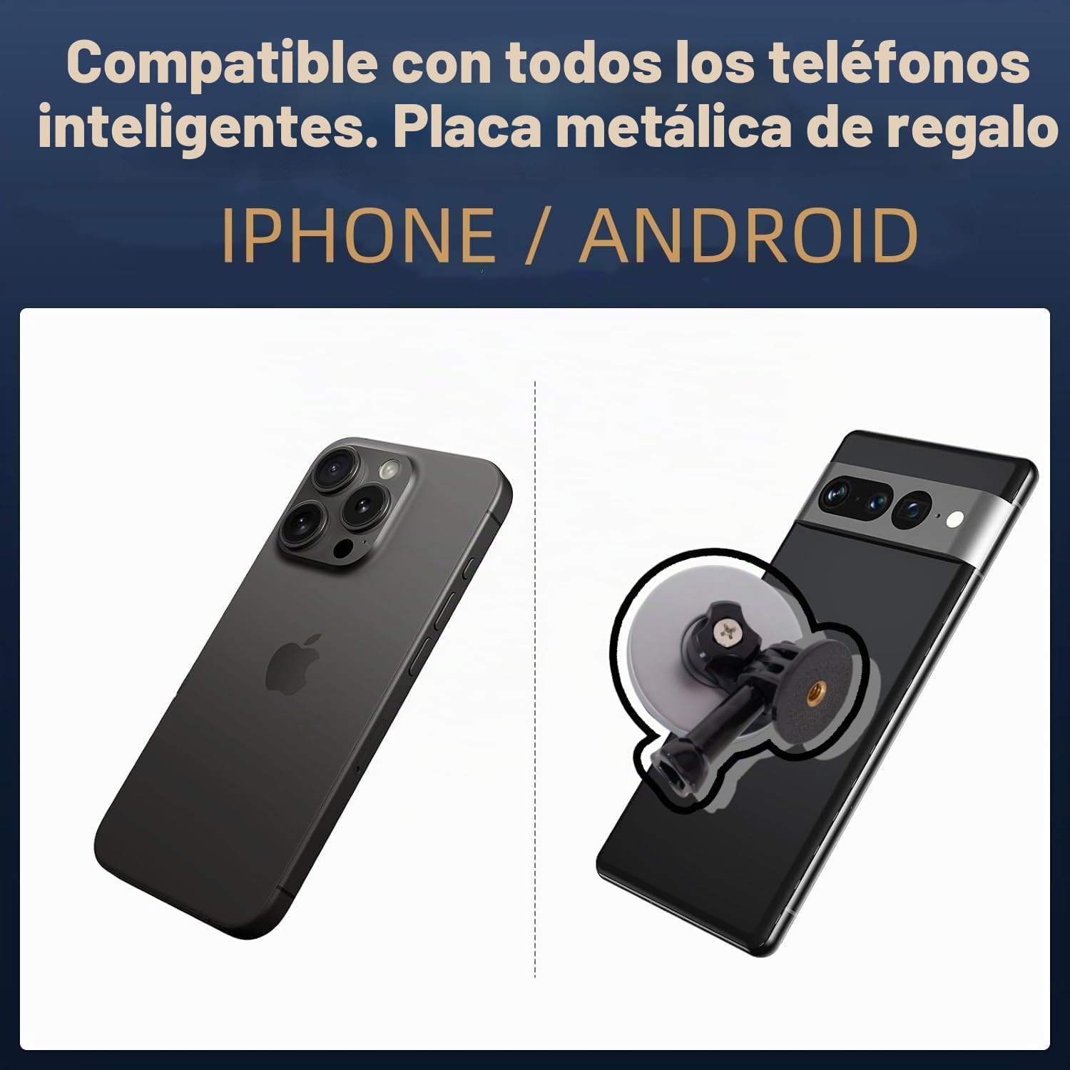PrecisionMaster Trípode de Golf - Aluminio de Alta Resistencia con Compatibilidad | 52" Ajustable, Compatible con iPad Pro 13", Trípode de Grabación de Golf con Montura Magnética * 2