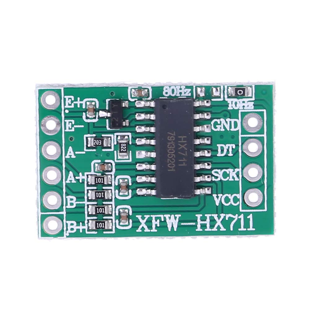 Produktbild von Sourcing Map 2er-Set Wägezellen-Sensor 5 Kg + HX711 Modul – 24-Bit A/D-Wandler, Präzisionswaagen-Kit Für Arduino, DIY-Waagen