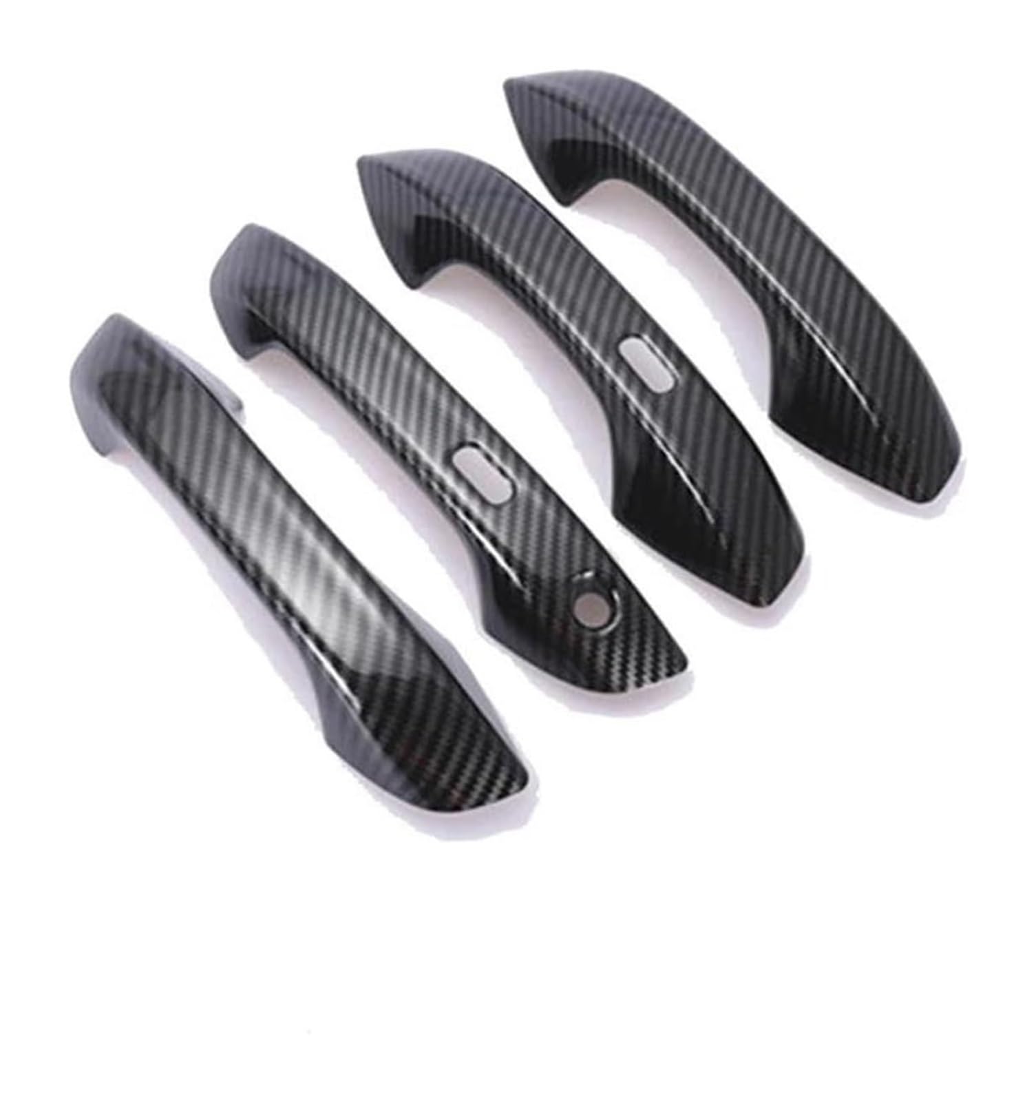 Qwqthgs Carbon 4 Handle Car Exterior Door Handle Cap Car Door Handle Protect Stickers Exterior