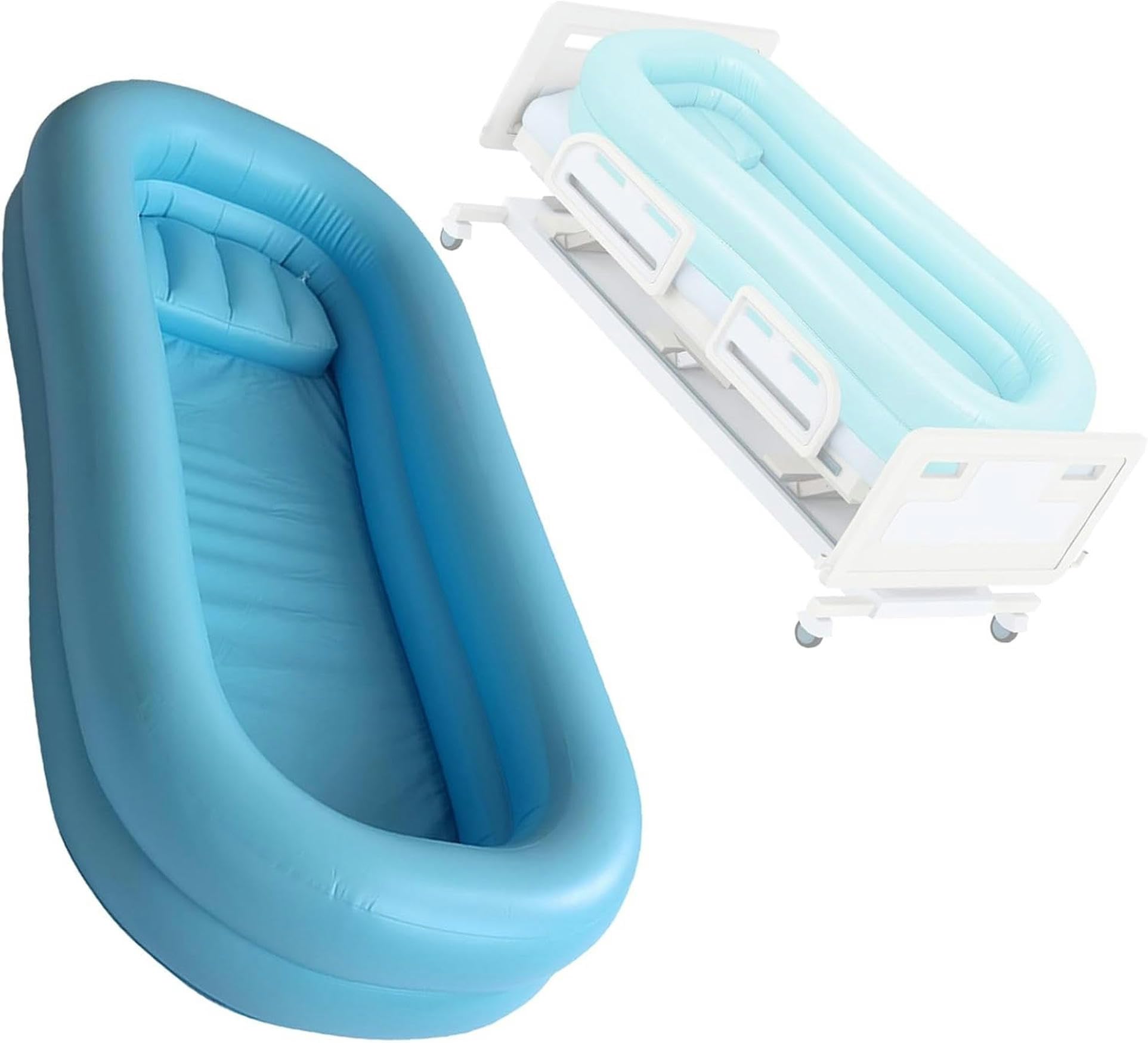 Kit évier de douche gonflable salle de bain portable pliante médicale