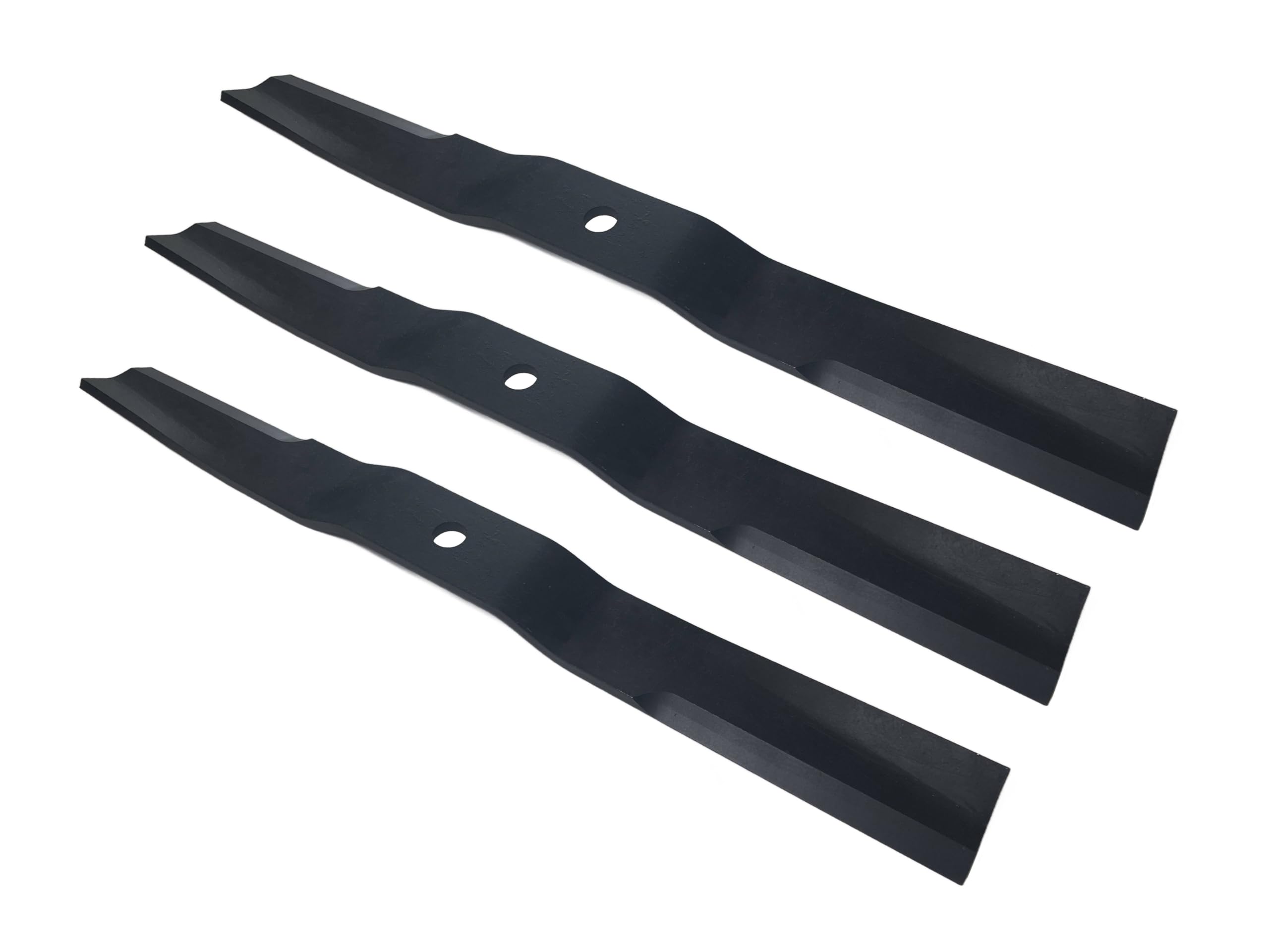 perfektGarten 3 cuchillas para cortacésped de 63 cm compatibles con Iseki 5135AL ICT50 SF300 SF303 SF310 SF330 SF333 SF370 SSM72
