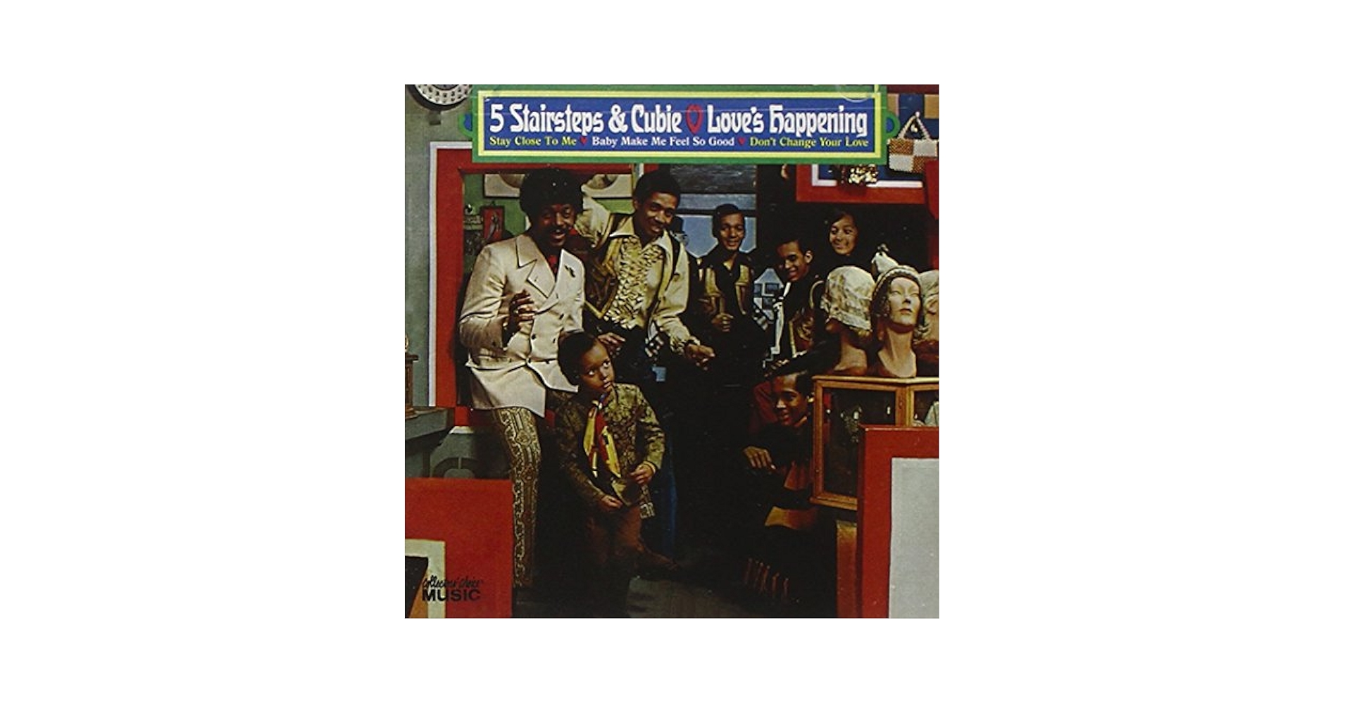 洋楽 5 Stairsteps and Cubie/ Love's Happenin 5 STAIRSTEPS & CUBIE - Love's Happening - Amazon.com Music