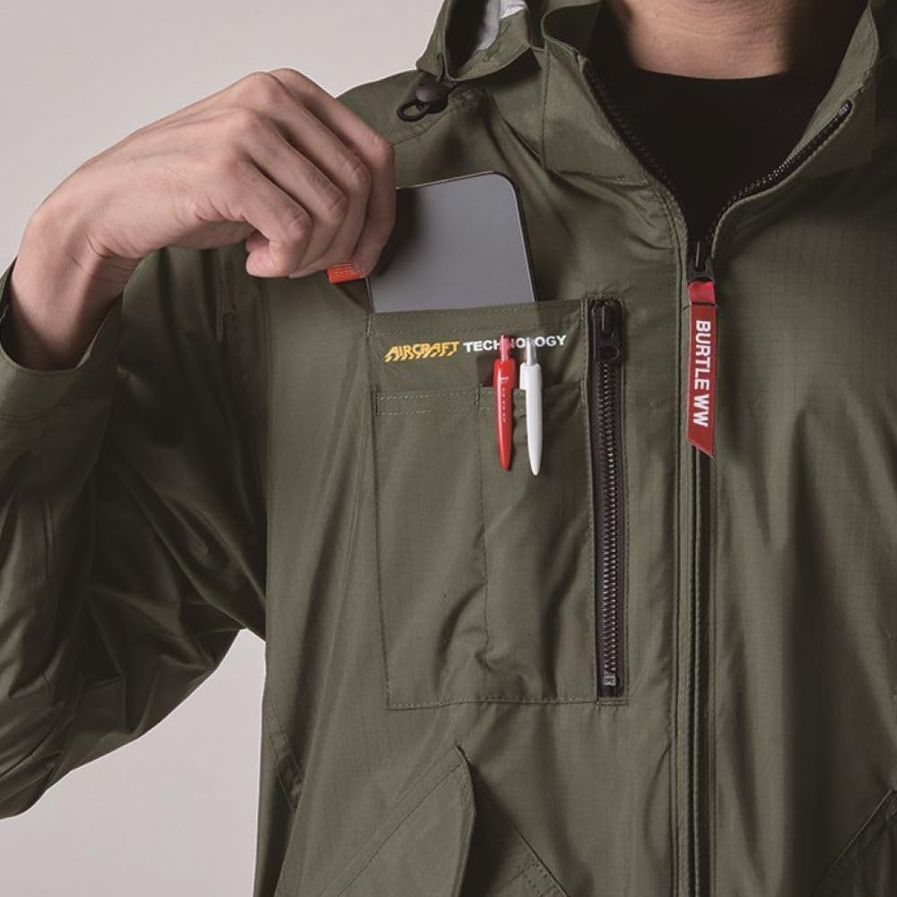 Amazon.co.jp: BURTLE バートル エアークラフトブルゾン(ユニ