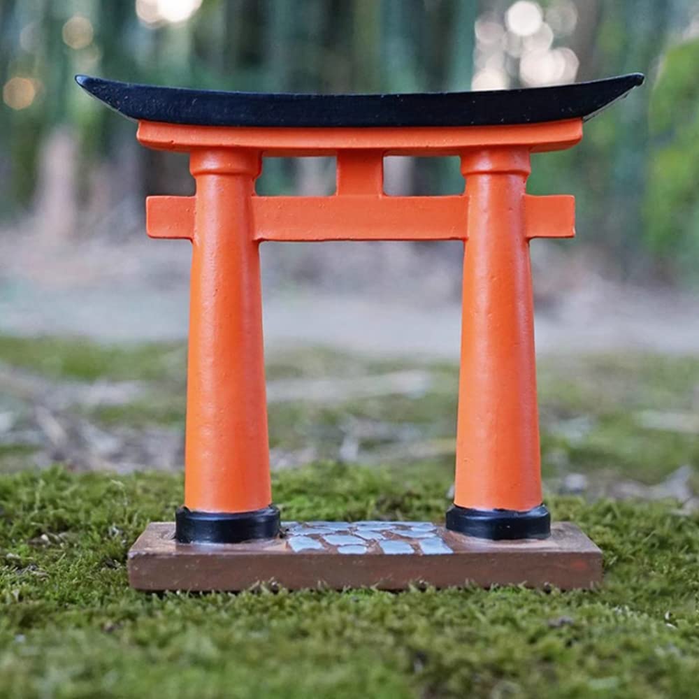 Amazon｜神棚用鳥居 小型 神棚用 神饌 神具 朱塗り かわいい手作りとり