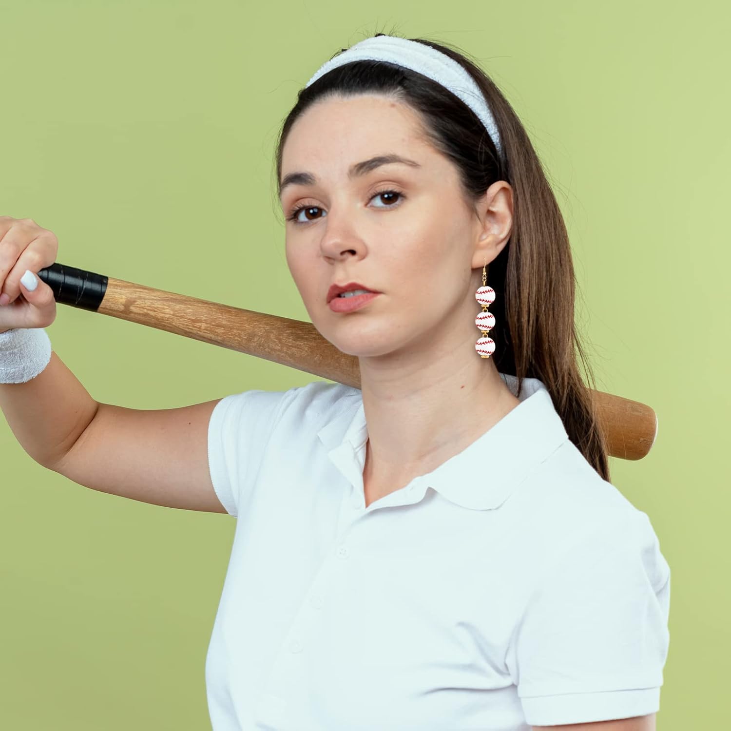 Baseball Earrings for Women Baseball Mom Essentials Accessories Gifts Lightweight Game Day Team Sports Earrings Jewelry Party Favors Shirts Women - Image 2