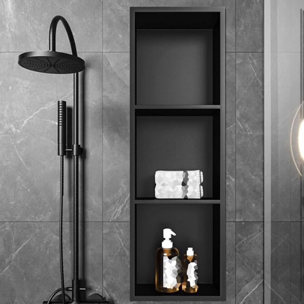 Stojak łazienkowy ze stali nierdzewnej, metalowa szafka ścienna do salonu, łatwa instalacja, nowoczesny design, oszczędzający miejsce organizer