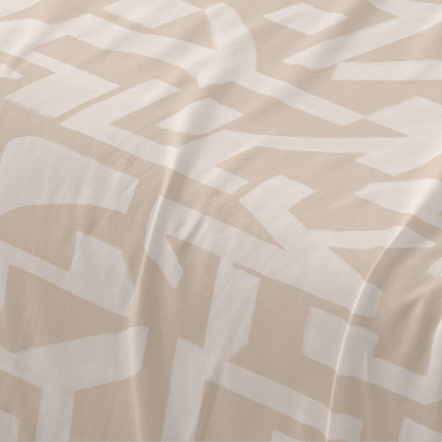 Burrito Blanco | Juego de sábanas | Cama de 180cm. (+Medidas Disponibles) | Diseño 141 | Color Arcilla (180x190/200cm.)