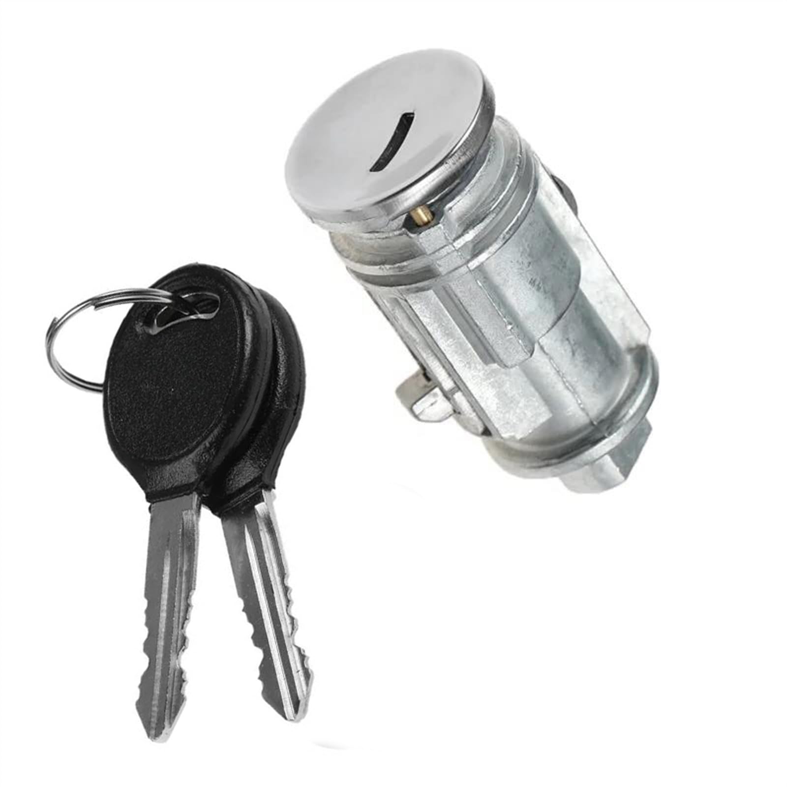 WOHOOD 5003843AA Accesorios para Coche, Cilindro De Barril De Cerradura De Encendido con 2 Llaves 5003843AB para Chrysler 300M 1999 2000 2001 2002 2003 2004