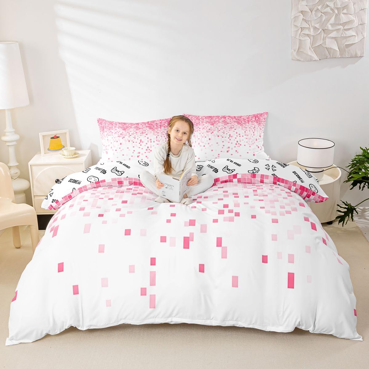 Housse de couette enfant patchwork taille S pour border de tendresse votre petit