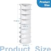 Zapatera Giratoria, Organizador Lazy Susan para Zapatos, 8 Niveles Sostiene 32 Pares de Zapatos o Bolsos, Estante Giratorio 360° para Sala, Entrada o Pasillo (8 Niveles Blanco) 3