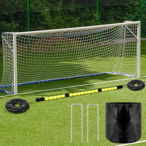 Sonwyoung 11.8 ft Goalkeeper Deflection Equipment Multiple Different Refraction Angles Reflexes and Agility Single Goalkeeper Training Equipment Line Deflector