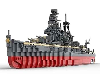 Amazon.co.jp: 航空母艦ブロック巡洋艦セット、軍用戦艦モデル