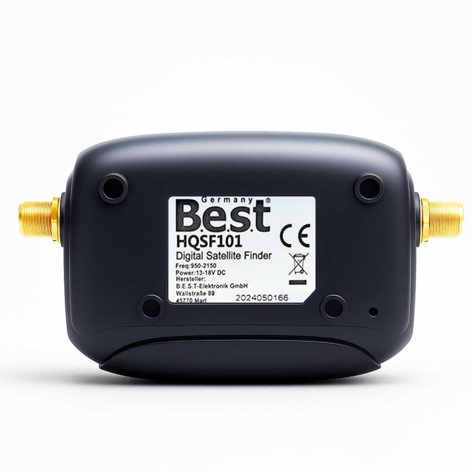 Pointeur satellite numérique | Appareil de mesure numérique pour un alignement rapide des satellites avec écran LCD, boussole et sortie sonore | Idéal pour Astra 19.2, Hotbird | Câble F et