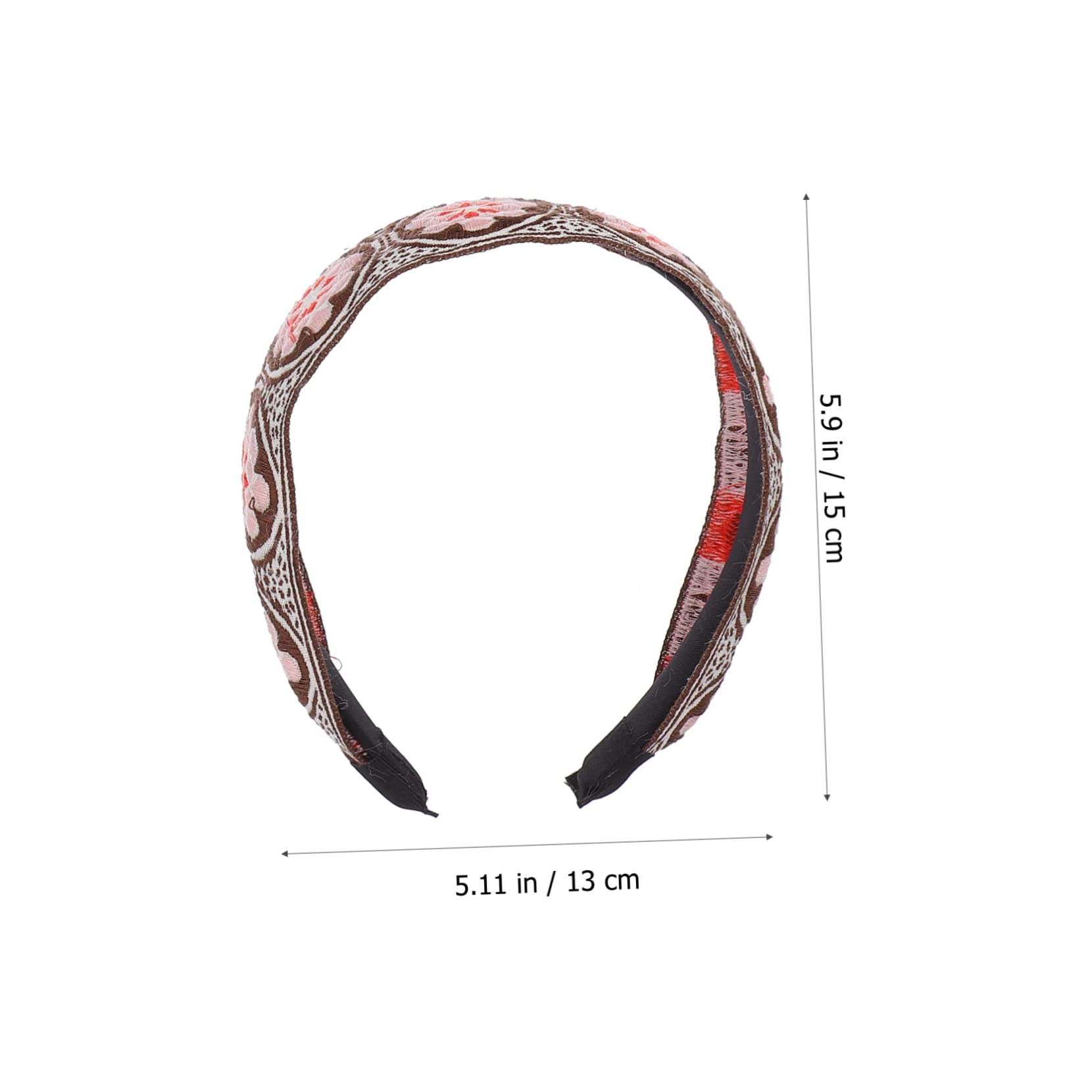 MAGICLULU 2 Juegos de Diademas Bordadas para Mujer Accesorios para El Cabello para Bodas en La Playa 4 Piezas