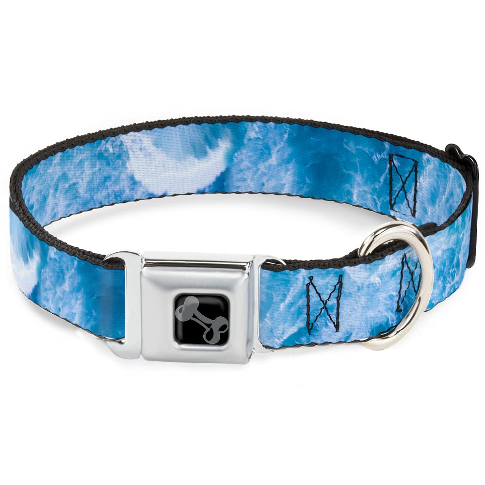 Collier pour chien boucle de ceinture métal anti-ouverture fort chien