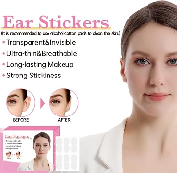 Ear Correctors Ear Stickers to Stick Ears Back 30PCS Ears Corrector Stickers Fixes for Adults & Kids