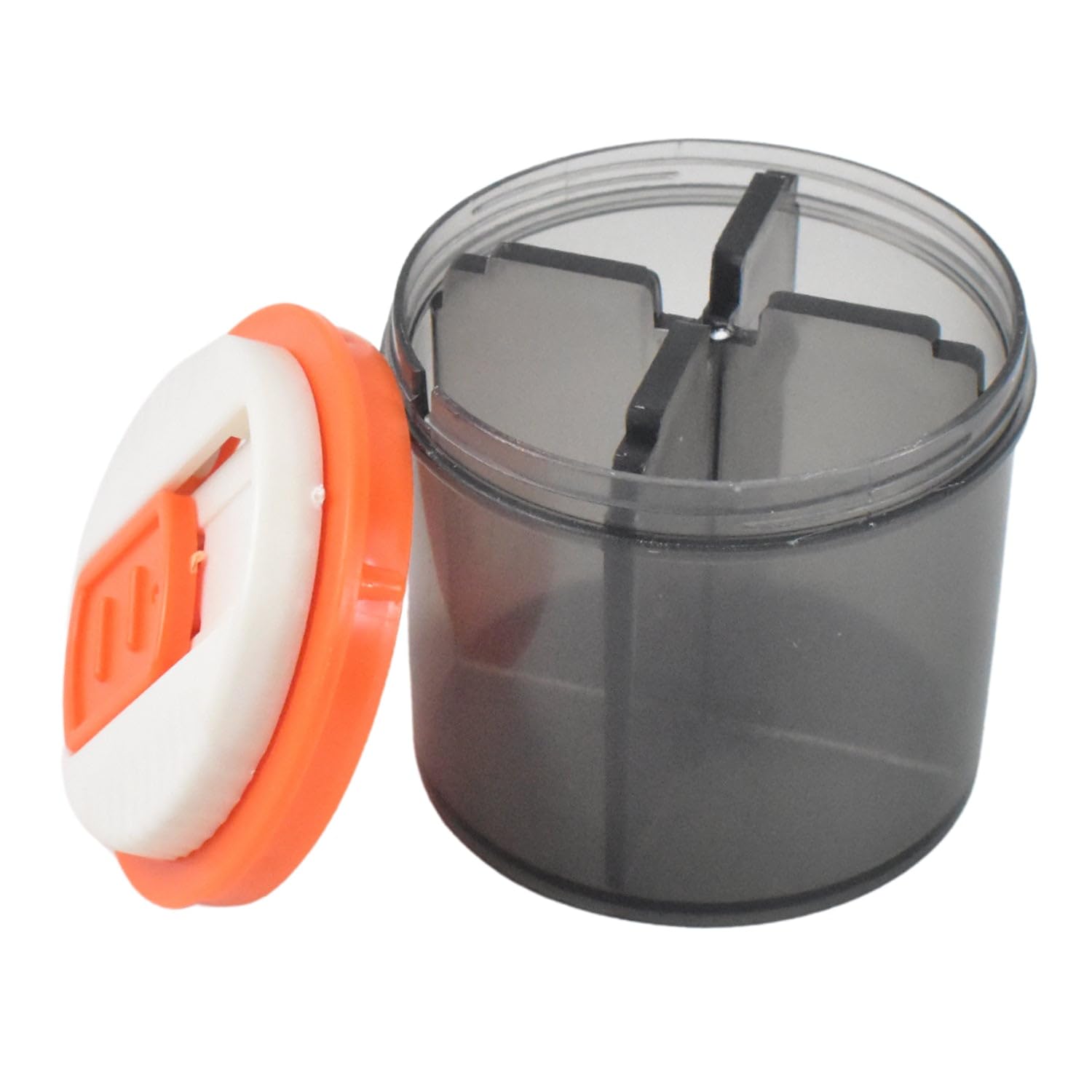 4-Section Pill Box Organizer - Compact and Convenient for Daily Use-image-10