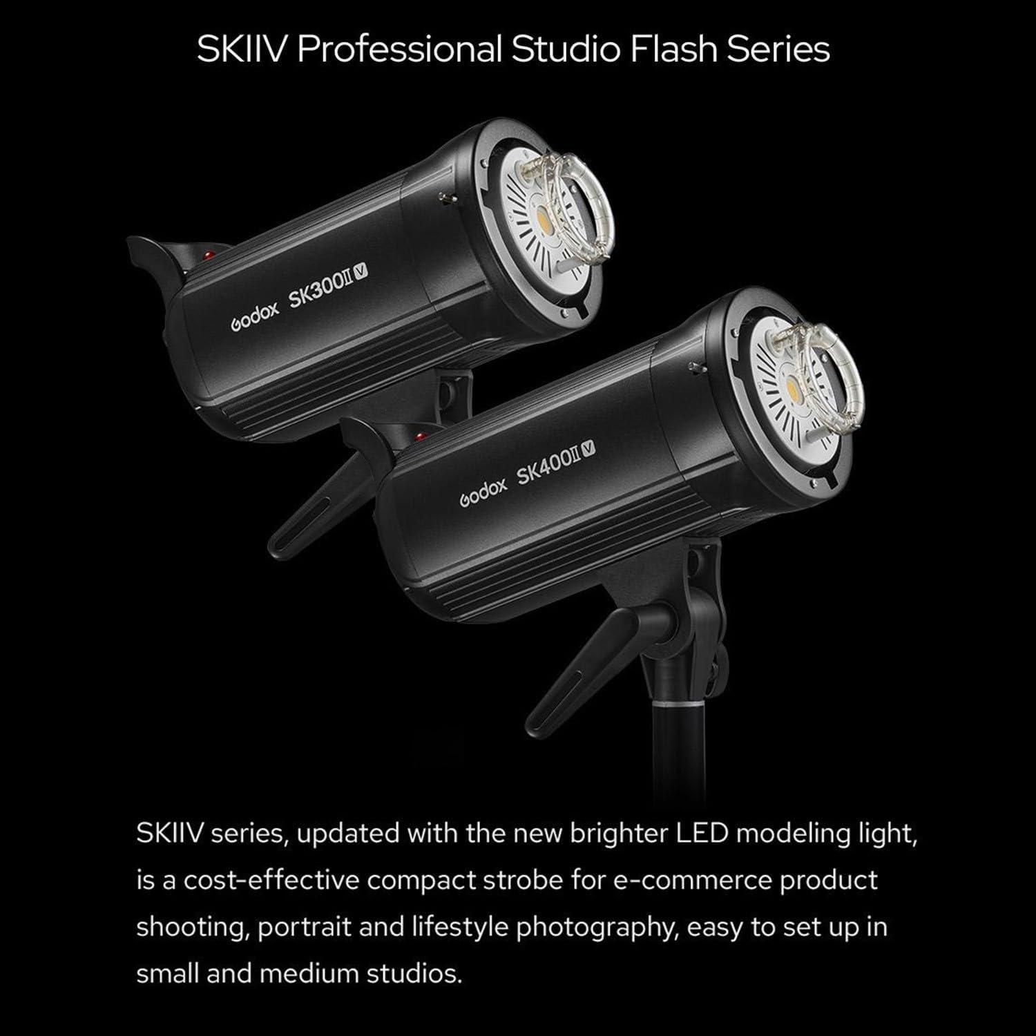 GODOX SK400II-V SK400IIV Flash Estroboscópico Profesional para Estudio