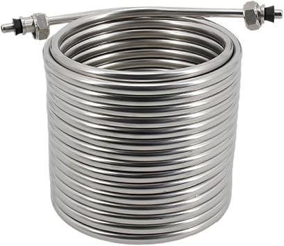 Stainless Steel Jockey Box Dual Coil - 50ft x 3/8" Draft Equipment DIY Homebrew Jockey Box