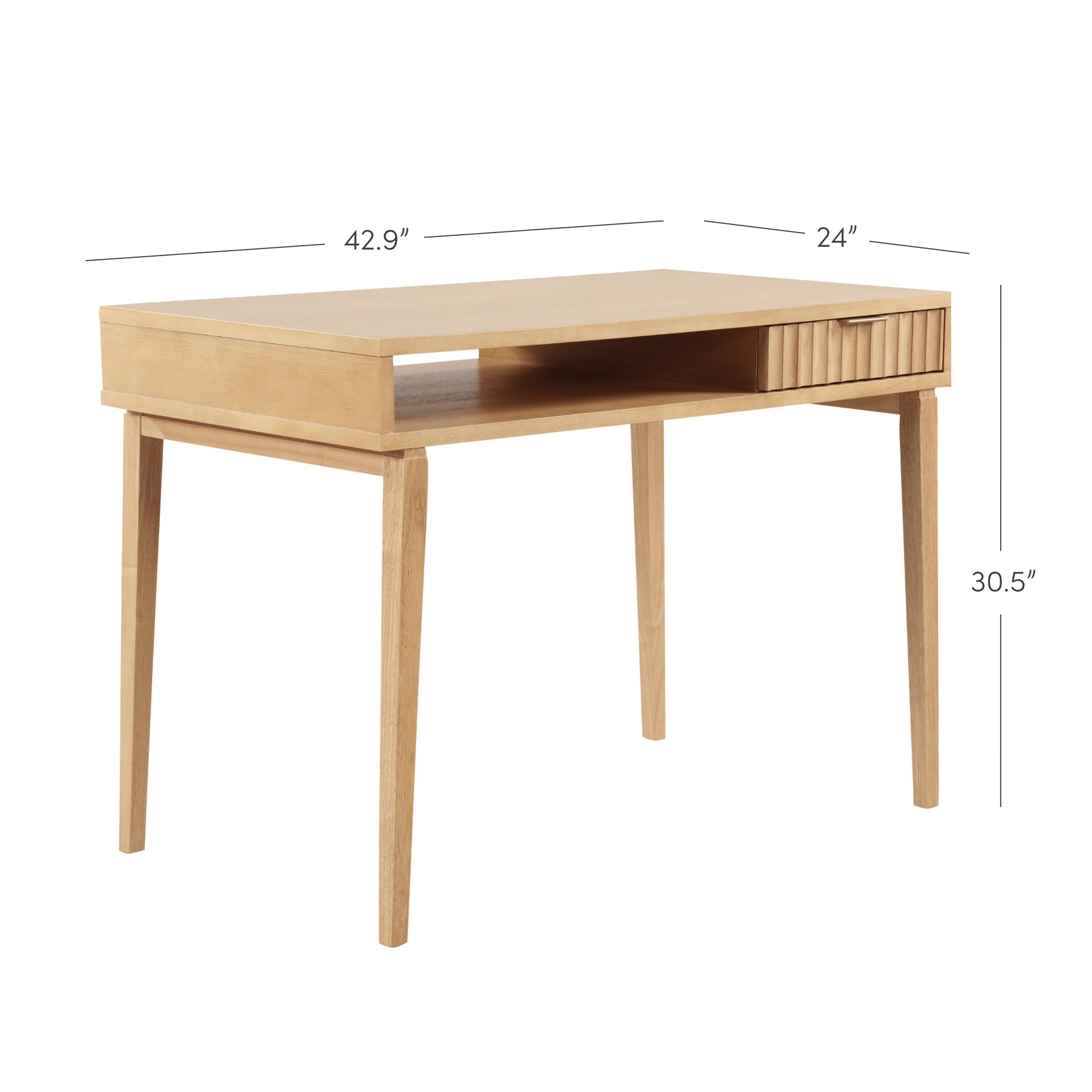 Amazon.com: Nathan James Jasper Small Home Office Desk with