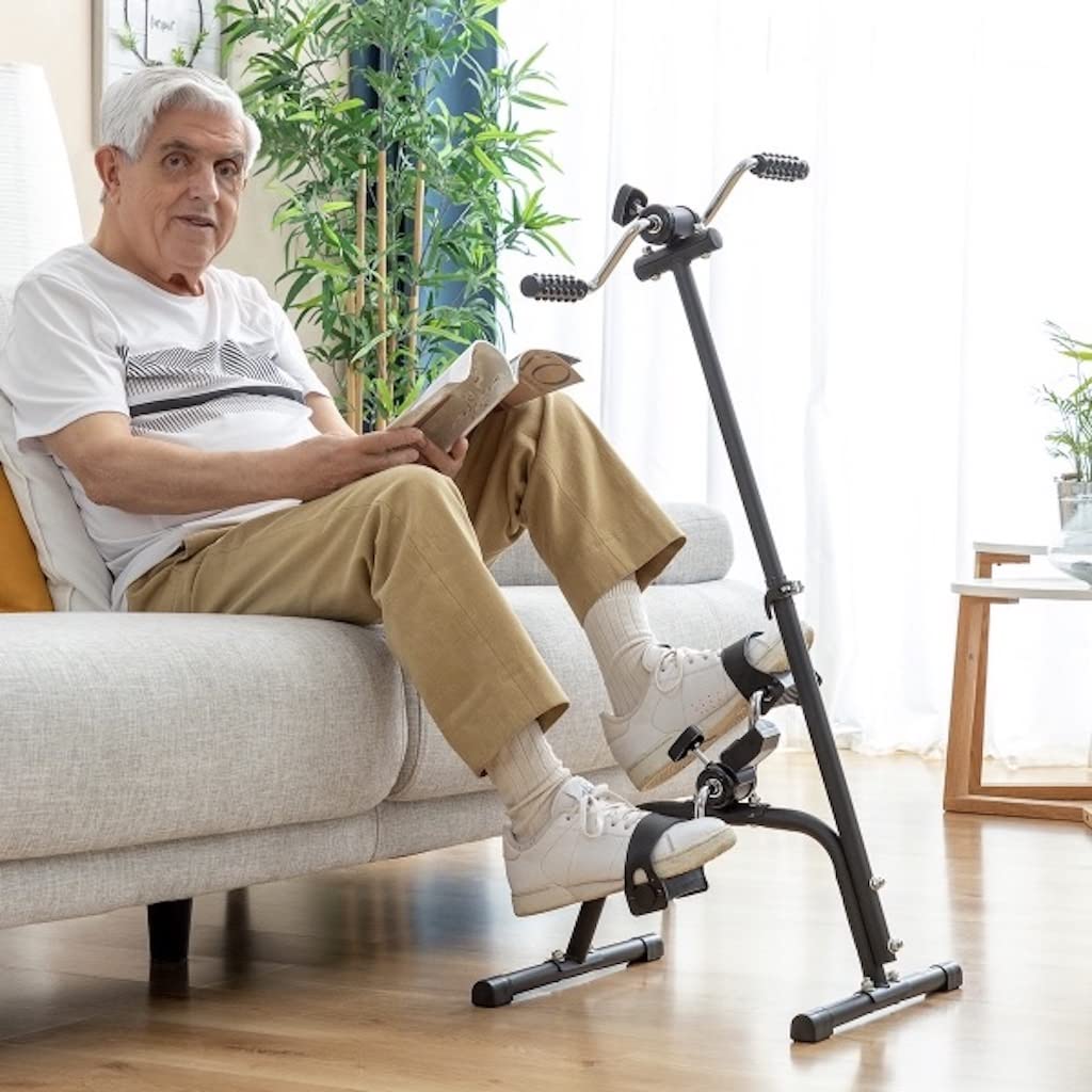 CELLUSTOP - Pedaltrainer – Pedaltrainer – Doppelpedaltrainer für Arme und Beine