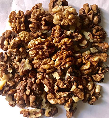 Image of 3p Kashmiri Organic Walnut Kernels Without Shell Natural Akhrot Giri Dry Fruit Brown Quarter 200 grams (200gm x Pack of 1)