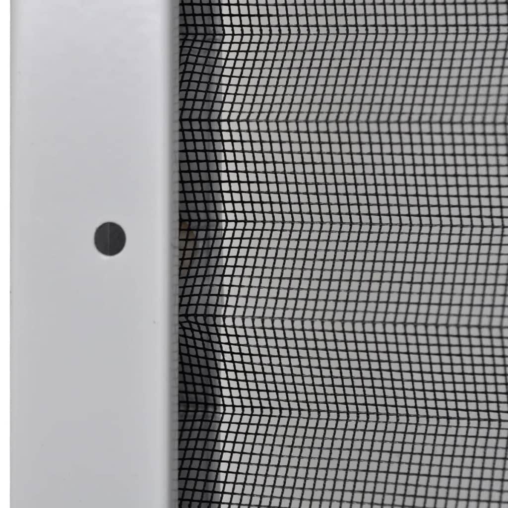 Insektenschutz-Rollo für Dachfenster, Plissee-Insektenschutz für Fenster und Rollo, Aluminium, 60 x 80 cm