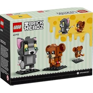 Amazon.co.jp - レゴ® ブリックヘッズ トムとジェリー 40793