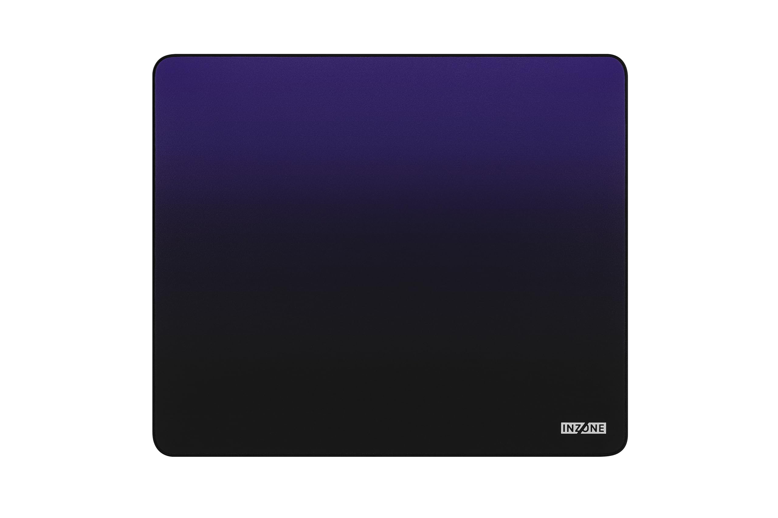 Sony INZONE Mat-D - Tappetino per mouse da gioco in tessuto, 480 x 400 mm, basso attrito, base in gomma antiscivolo, cuciture sui bordi, spessore 4 mm, sviluppato con Fnatic