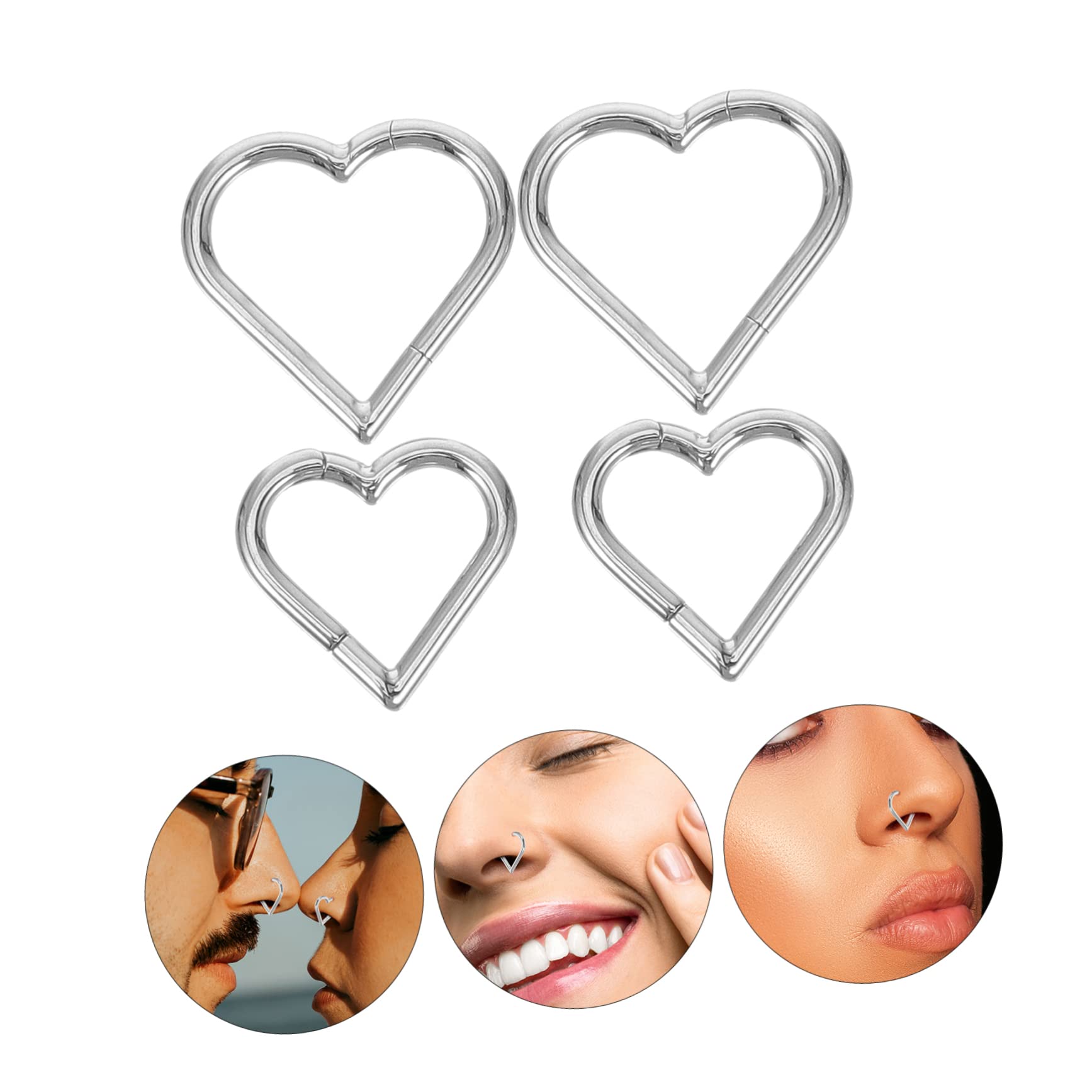 BESPORTBLE Piercing Naso per Body Jewelry Inossidabile per Speciali