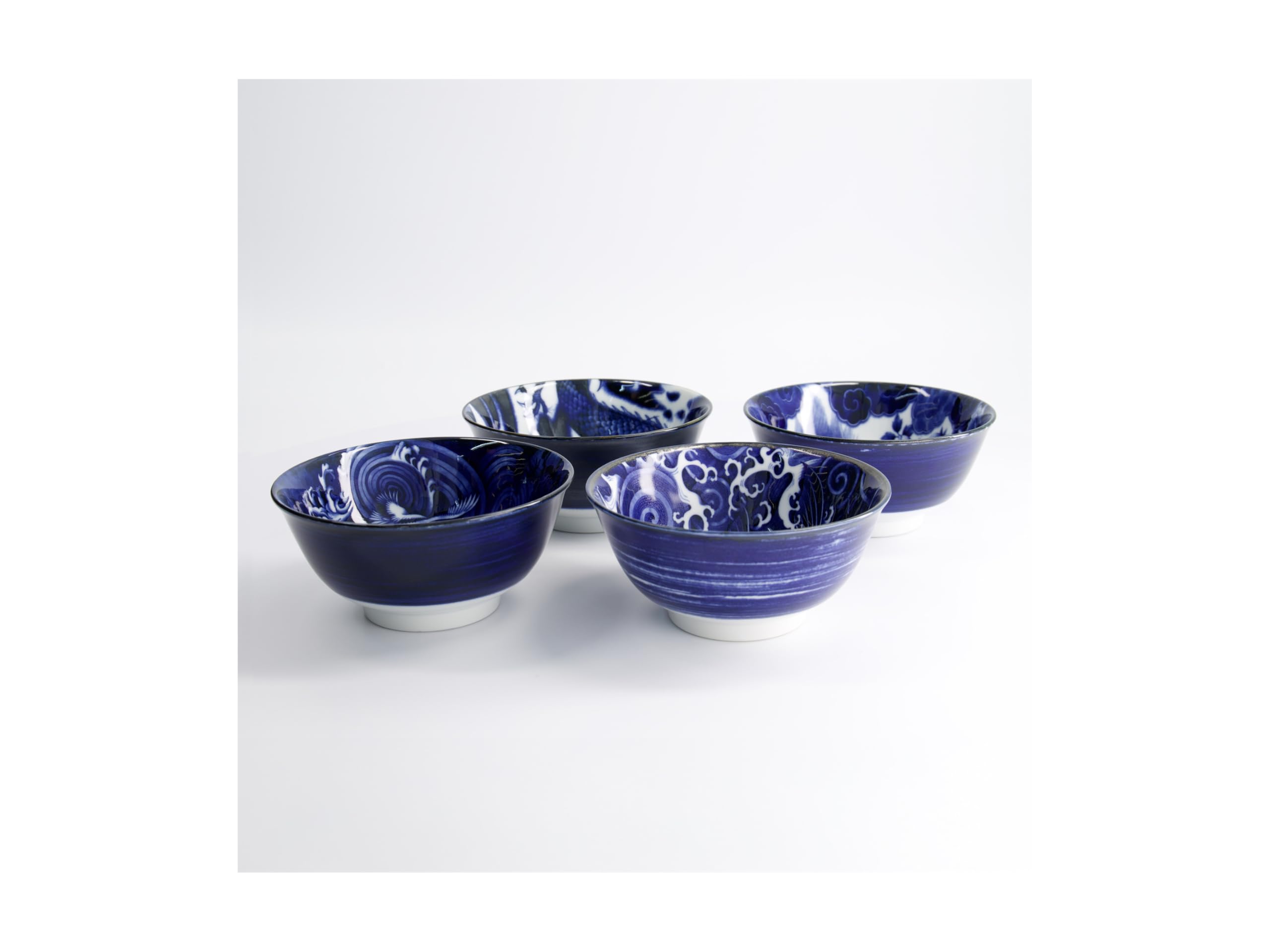 TOKYO DESIGN STUDIO - JAPONISM TAYO BOWL SET4 14.7X6.9CM 550ML