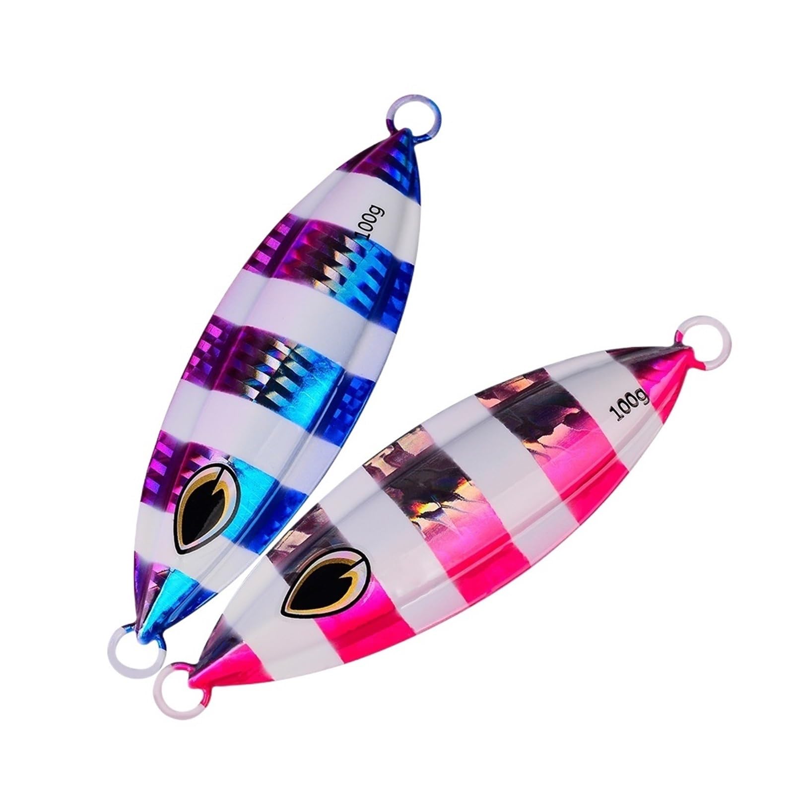 INEOUT 5 Pz/Set 40g60g80g100g200g Luminoso Jigging Richiamo di Pesca Metallo Jig Cucchiaio Pesca Shore Esche Pesce Tonno Esca Acqua Salata Mare