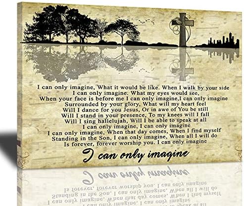 Sunator Jesus Christ Canvas Wall Art Cross And Guitar Poster Christian Religious Modern Artwork Christ Spiritual Prints Framed Wall Decorations For Bedroom Living Room Ready To Hang 12x16 Inches