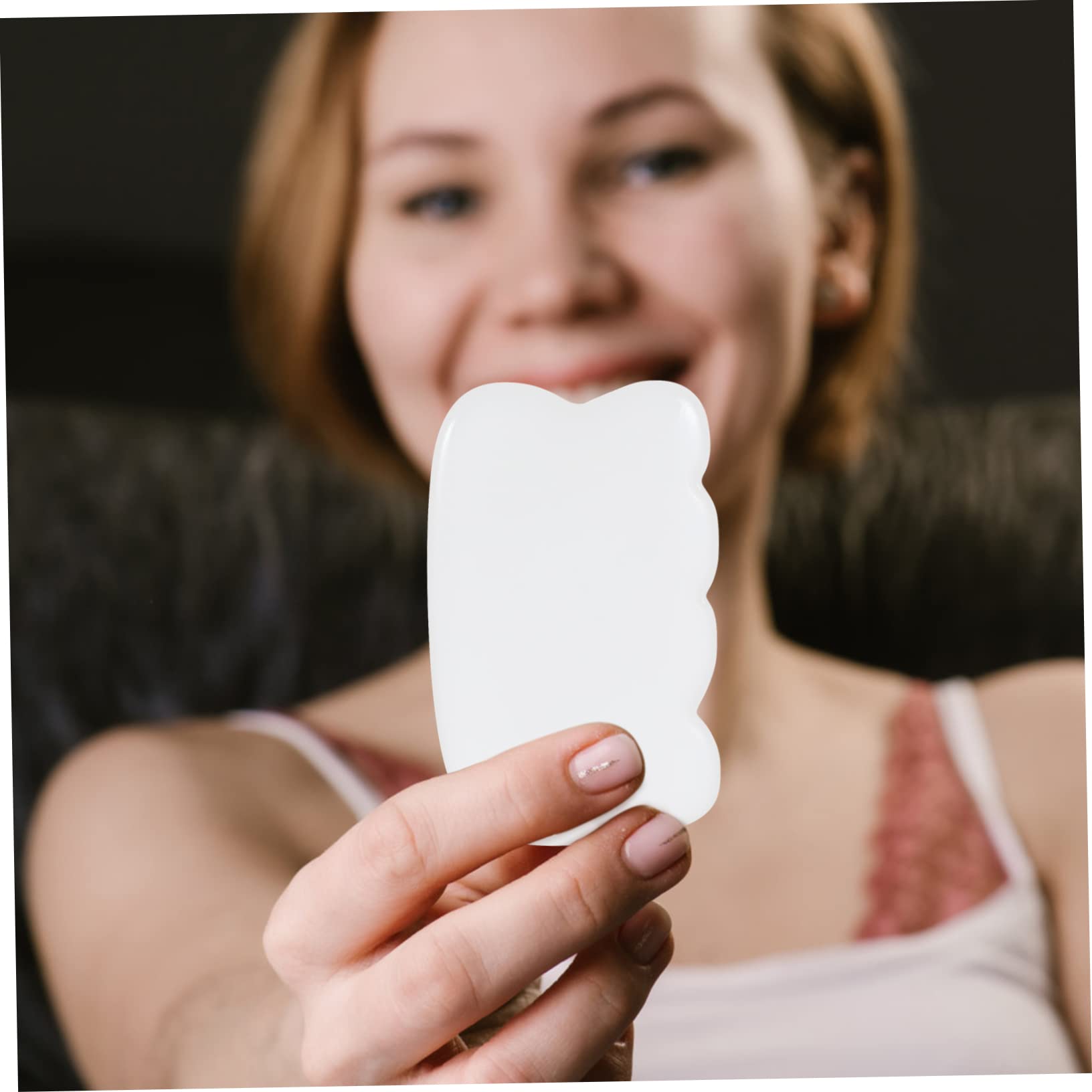 FRCOLOR 20 piezas jade gua sha tailandés herramienta de masaje rascador de espalda herramienta para rascar los músculos rascador de masaje para el cuerpo punto de disparo herramientas manuales gatillo