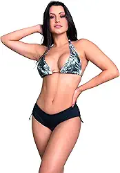 Biquini MVB Modas Cortinão Feminino Liso Verão