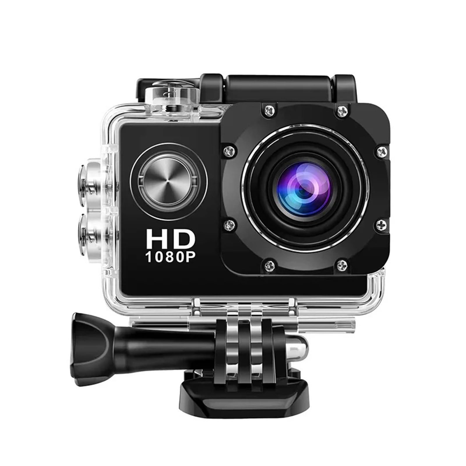 Caméra d'action 4K caméra d'enregistrement vidéo étanche caméras de Sport Enregistrement Cyclisme en Plein air HD Mini numériques Photographie