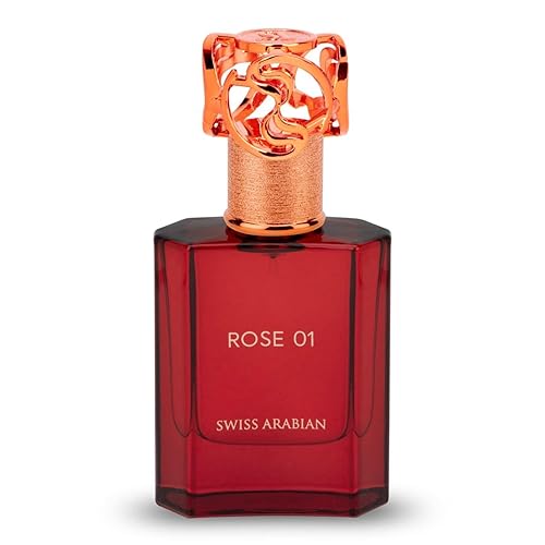 Swiss Arabian Rose 01 Productos de lujo de Dubai Fragancia personal EDP en aerosol de larga duración y adictiva El lujoso aroma de Arabia 1.7