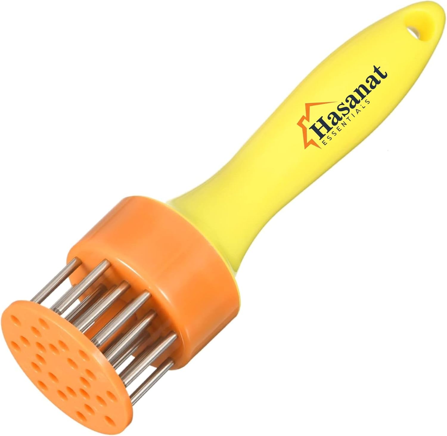 Hasanat Essentials Meat Tenderizer Tool Profession Kitchen Gadgets Jacquard Meat Tenderizers 24 Blades Stainless Steel Meat Tenderizer Needle Best For Tenderizing