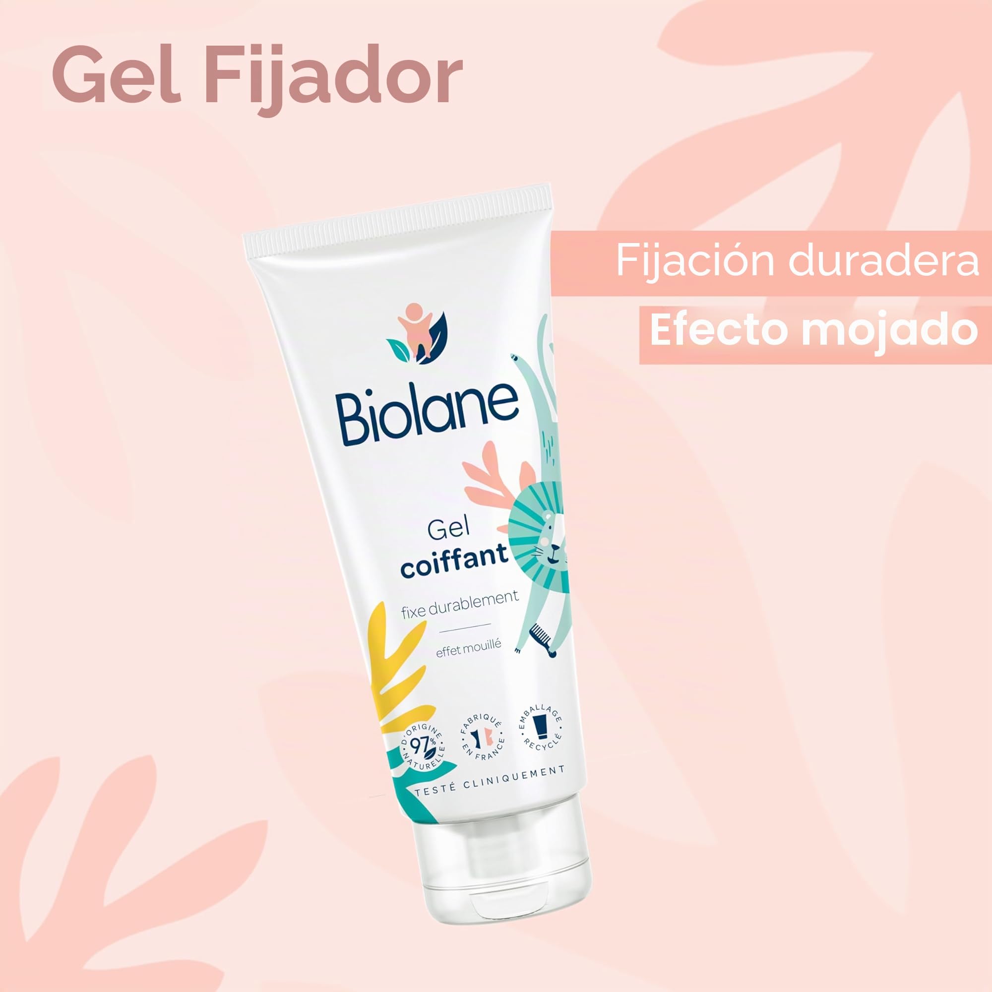 biolane Gel para el cabello, 100 ml