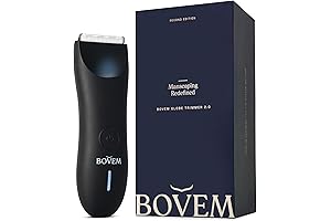 BOVEM Globe Trimmer 2.0: Precision Pubic Hair Trimmer for Men