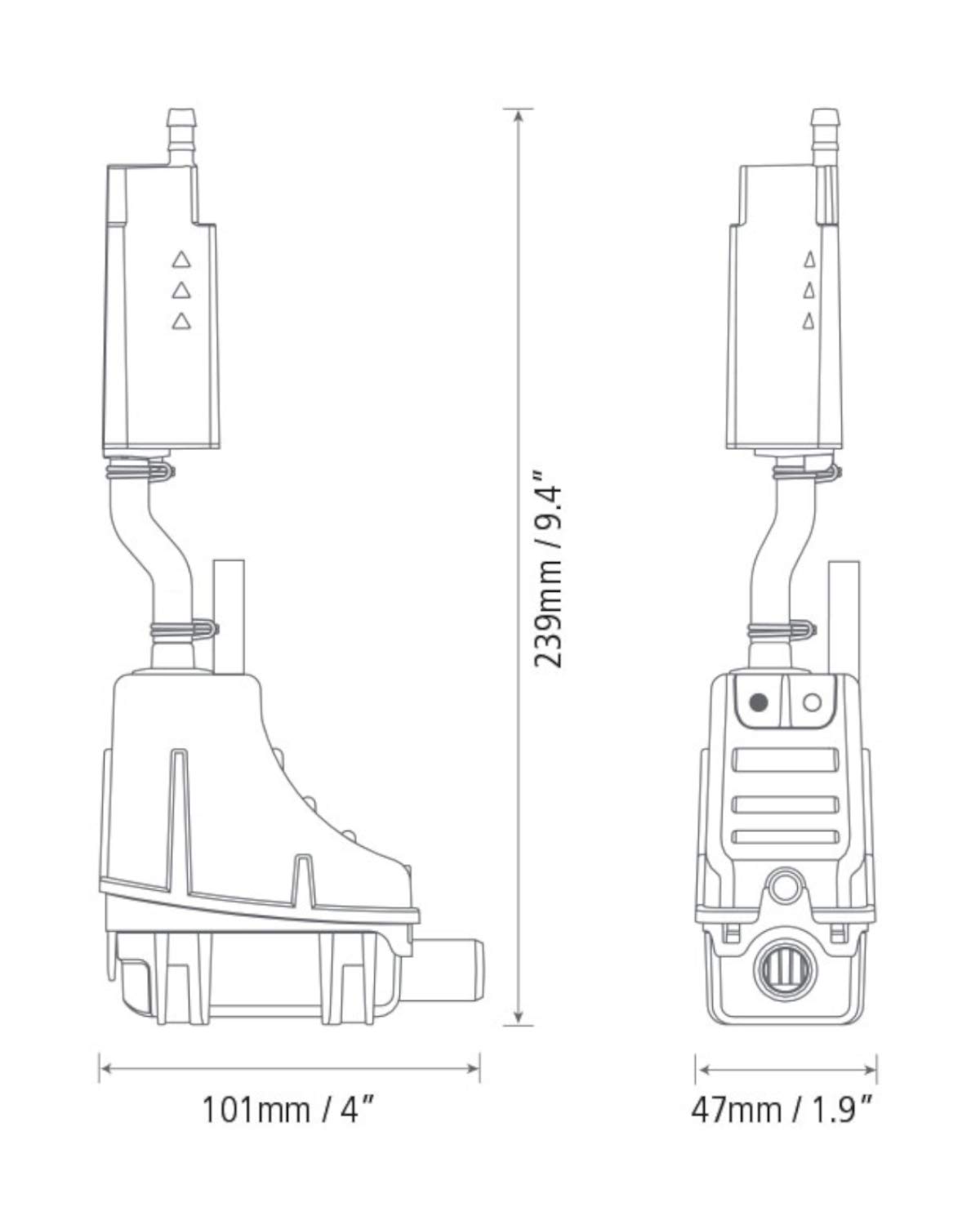 Aspen Pumps Silent+ FP3322 - Bomba de repuesto para mini lima